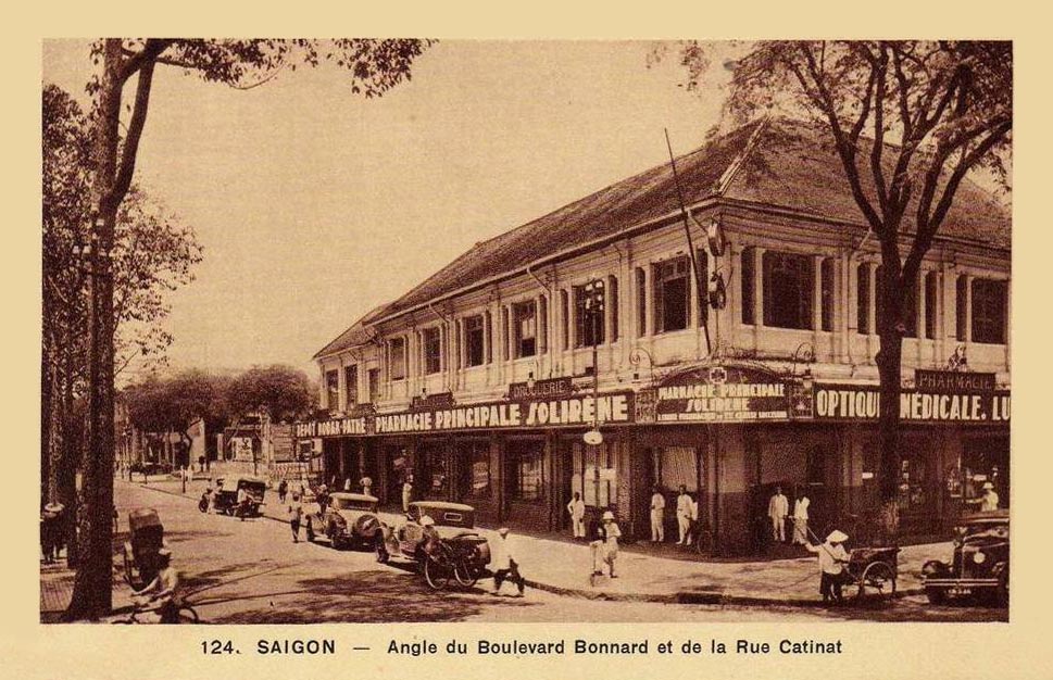 Nhà thuốc Tây đầu tiên của Sài Gòn Pharmacie Solirène 
