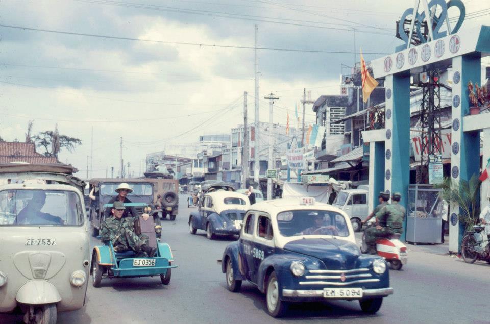 Sài Gòn 1969 - Đường Võ Tánh - Cạnh vòng xoay Lăng Cha Cả