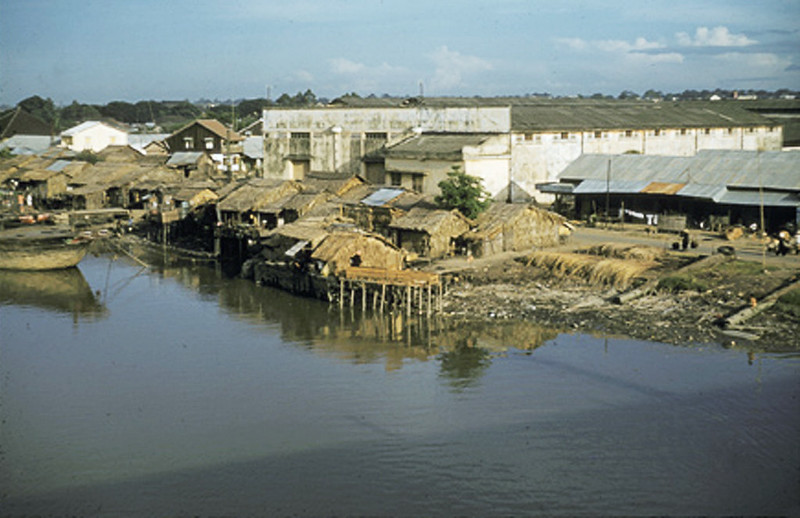 Sông Sài Gòn 1958 - Ảnh: Richard C. Harris