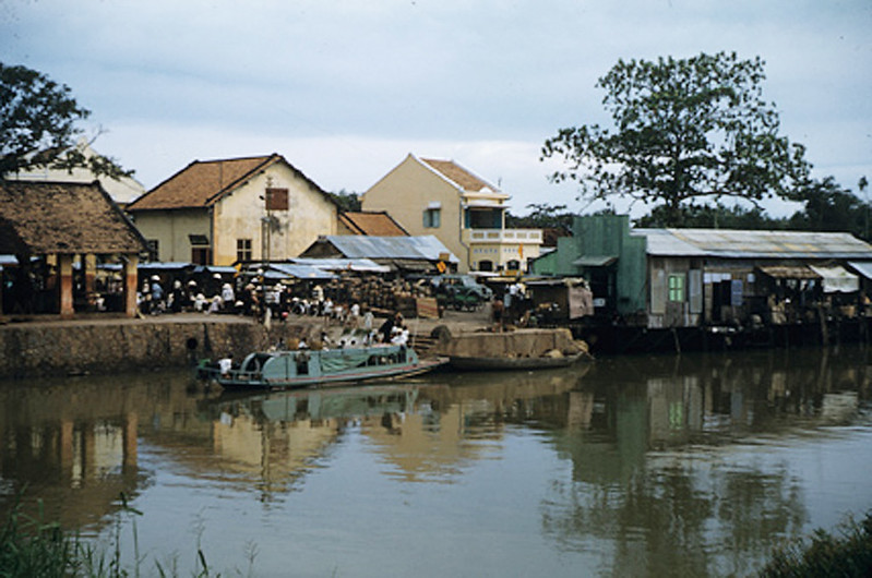 Sông Sài Gòn 1958. Ảnh: Richard C. Harris