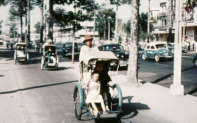 Sài Gòn năm 1956 - Đường Trần Hưng Đạo