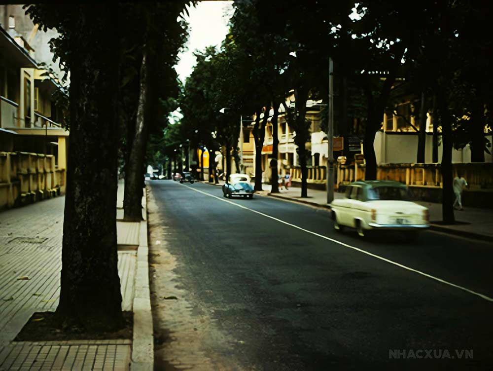 Một góc đường Tự Do năm 1958. 