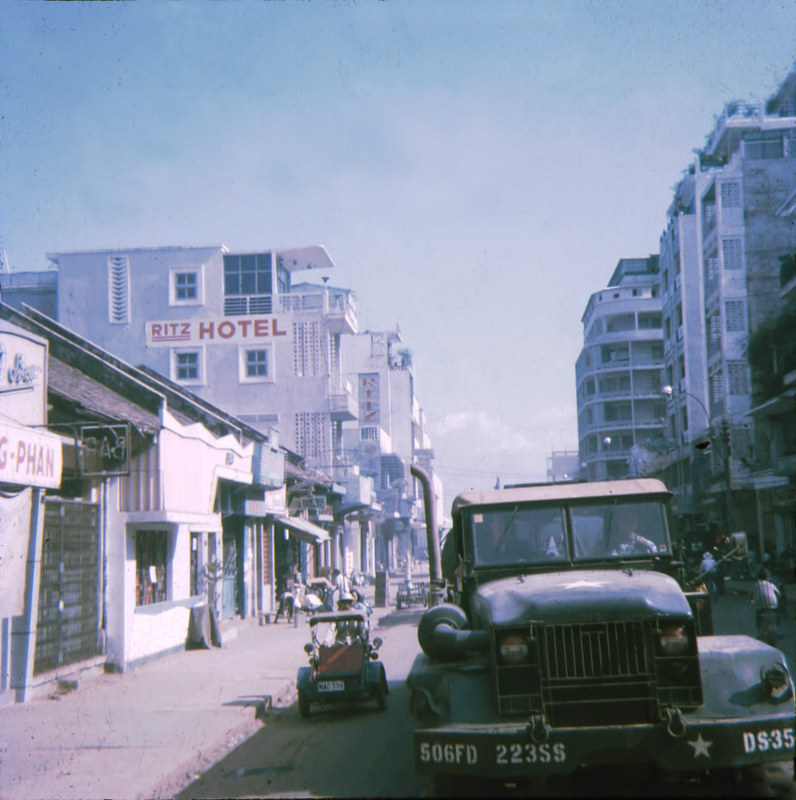 Sài Gòn 1968 - Đường Hai Bà Trưng - Ảnh: Jeanette