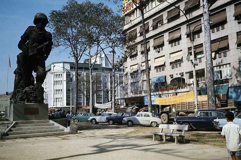 Sài Gòn 1968. Ảnh: Georges Menager