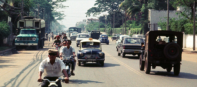 Đường Công Lý - Sài Gòn 1968 - Ảnh: Brian Wickham