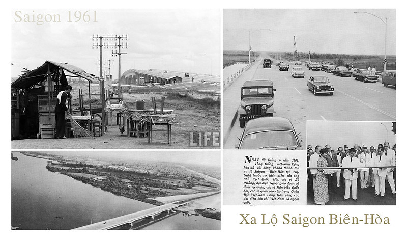 Xa lộ Sài Gòn - Biên Hòa năm 1961
