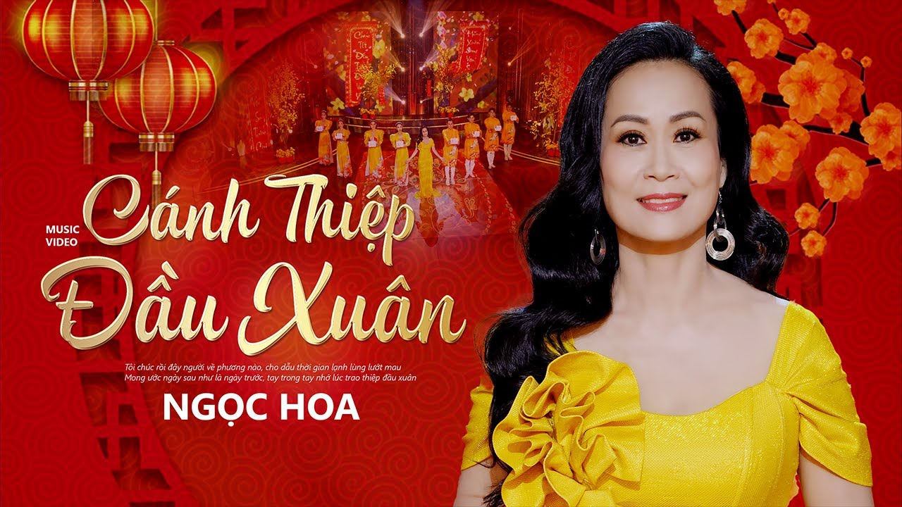 Cánh Thiệp Đầu Xuân - Ngọc Hoa | Nhạc Xuân Nhạc Tết Hay Nhất (Official MV)