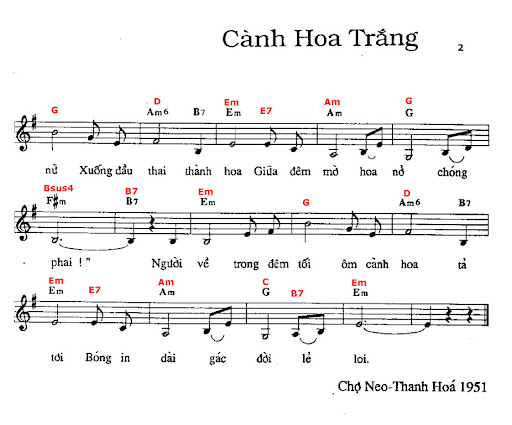 Cành Hoa Trắng, sáng tác: Phạm Duy | Thẩm Mỹ Âm Nhạc