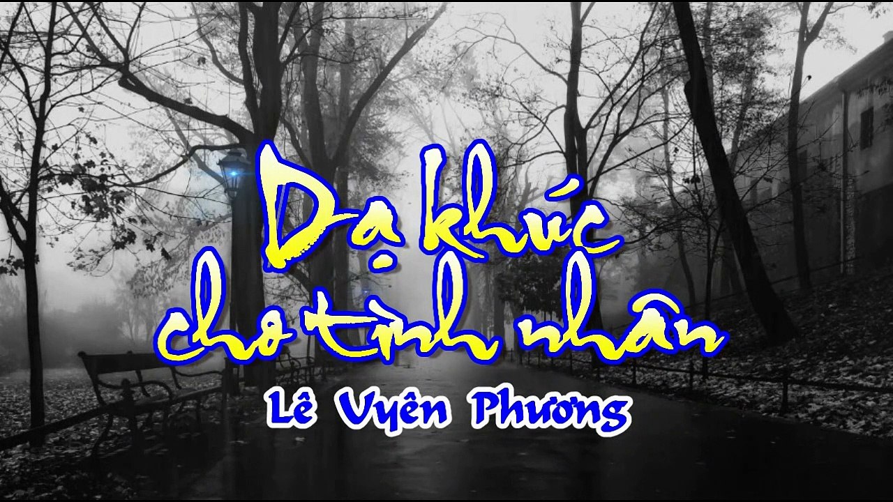 [Karaoke] DẠ KHÚC CHO TÌNH NHÂN - Lê Uyên Phương (Giọng Nữ)