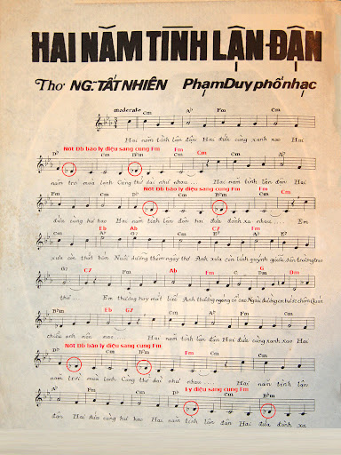Hai Năm Tình Lận Đận, thơ: Nguyễn Tất Nhiên, nhạc: Phạm Duy | Thẩm Mỹ Âm Nhạc