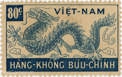 Bộ tem Hàng không bưu chính - Tem VNCH - 1952