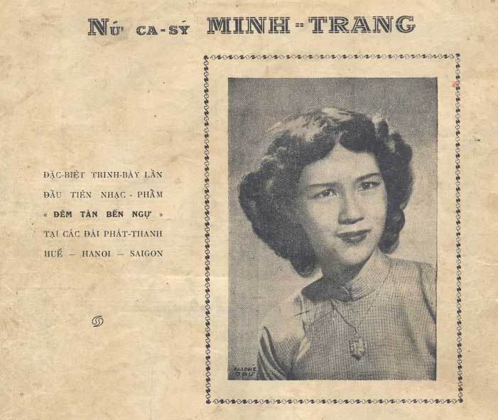 Cuộc đời và sự nghiệp của danh ca Minh Trang (1921-2010)