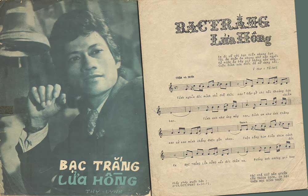 Hoàn cảnh sáng tác ca khúc "Bạc Trắng Lửa Hồng" - Nhạc sĩ Trương Hoàng Xuân  và ý nghĩa của bút hiệu Thy Lynh