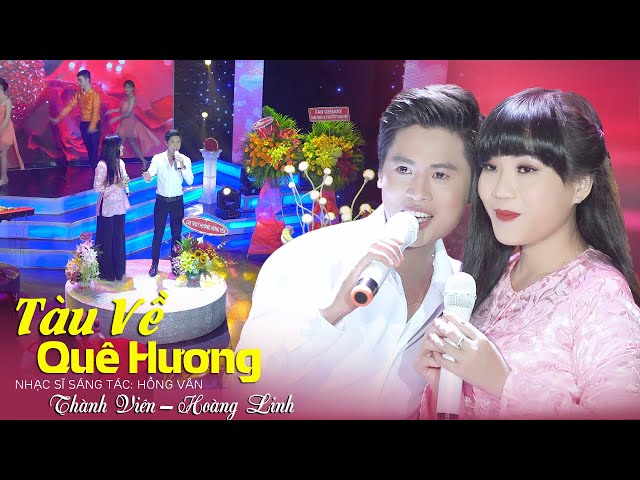 TÀU VỀ QUÊ HƯƠNG ( St Hoàng Vân ) ️🎵️🎵️🎵 Cha Cha Cha Sôi động - Thành  Viên Ft Hoàng Linh - YouTube