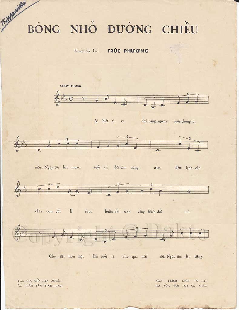 Nhạc sĩ Trúc Phương và ca khúc Bóng Nhỏ Đường Chiều - "Bàn tay thon ngón  nhỏ đan tay rắn sông hồ..."