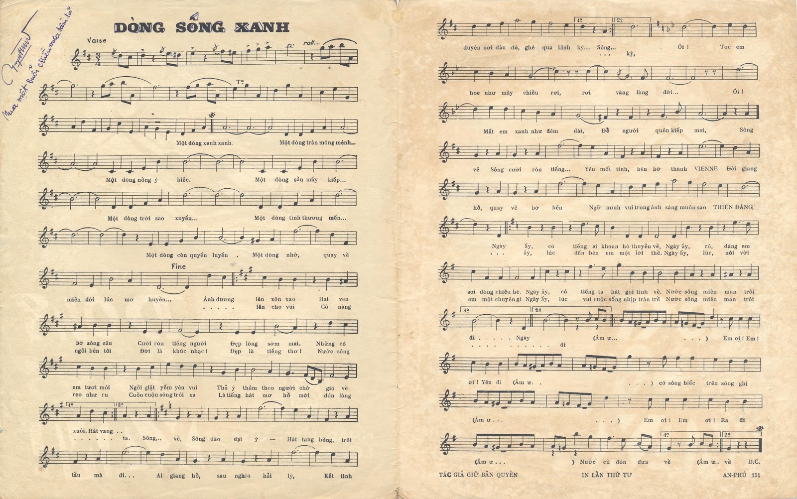 Tân Nhạc VN – Nhạc Ngoại Quốc Lời Việt – Thời Kỳ Lãng Mạn – “Giòng Sông Xanh” (Le Beau Danube Bleu) – Johann Strauss II | Đọt Chuối Non